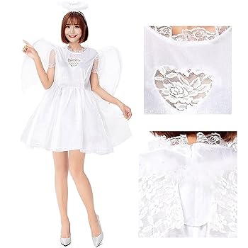 天使コスチュームセット 6点セット Amazon.co.jp: [NOLITOY] 天使の羽 キッズコスプレ 3点セット